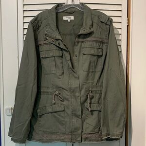 Charlotte Russe military/utility jacket
